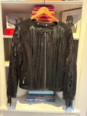 Black Fringe jacket